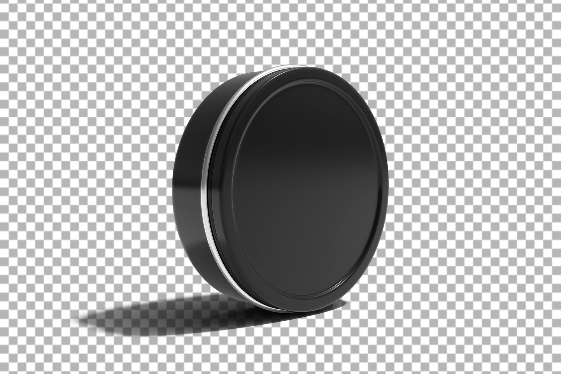 093 锡盒铁盒化妆品护肤霜PSD样机 Cosmetic Tin Jar Mockup
