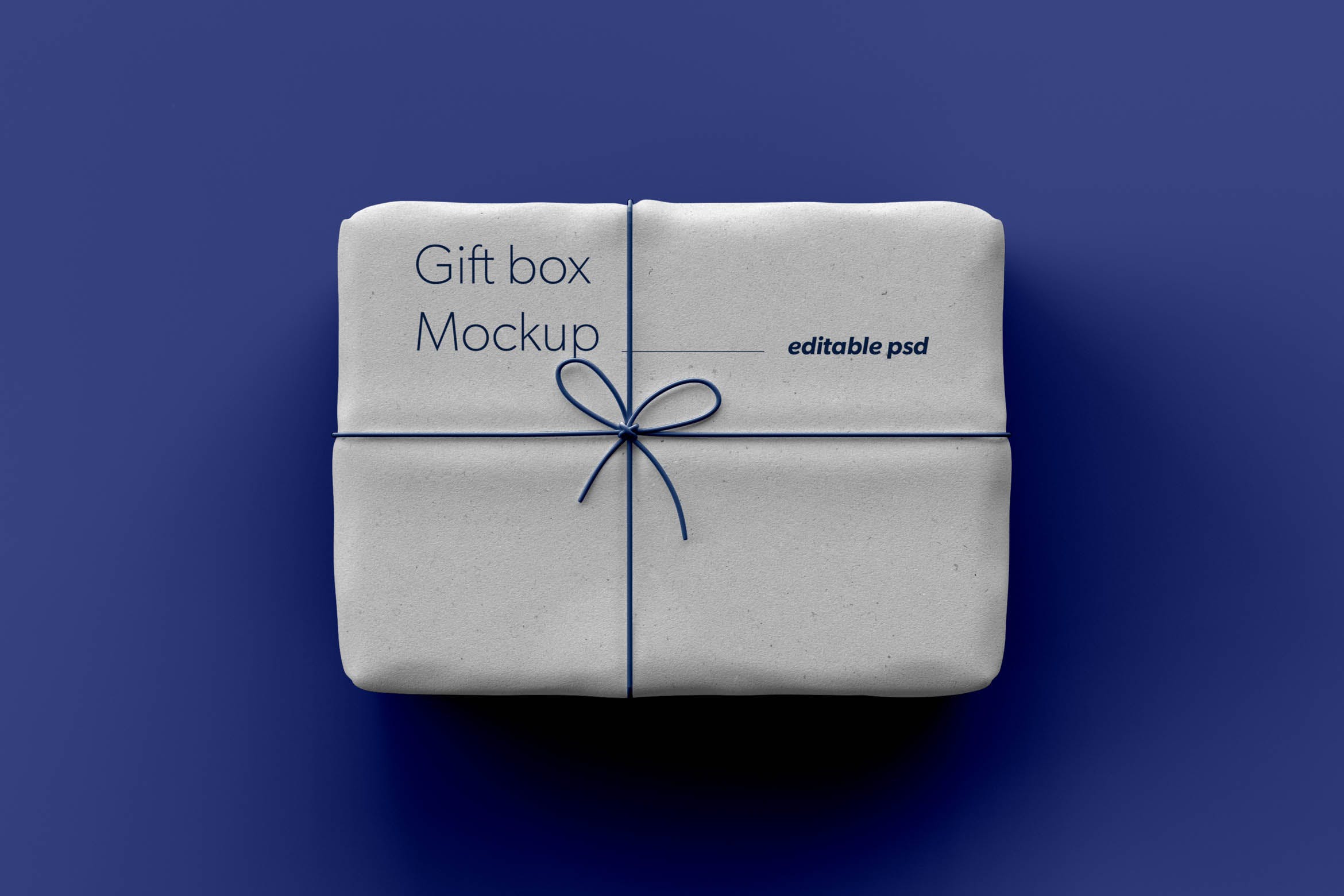 094 海绵包装礼品盒PSD样机 Gift Box Mockup