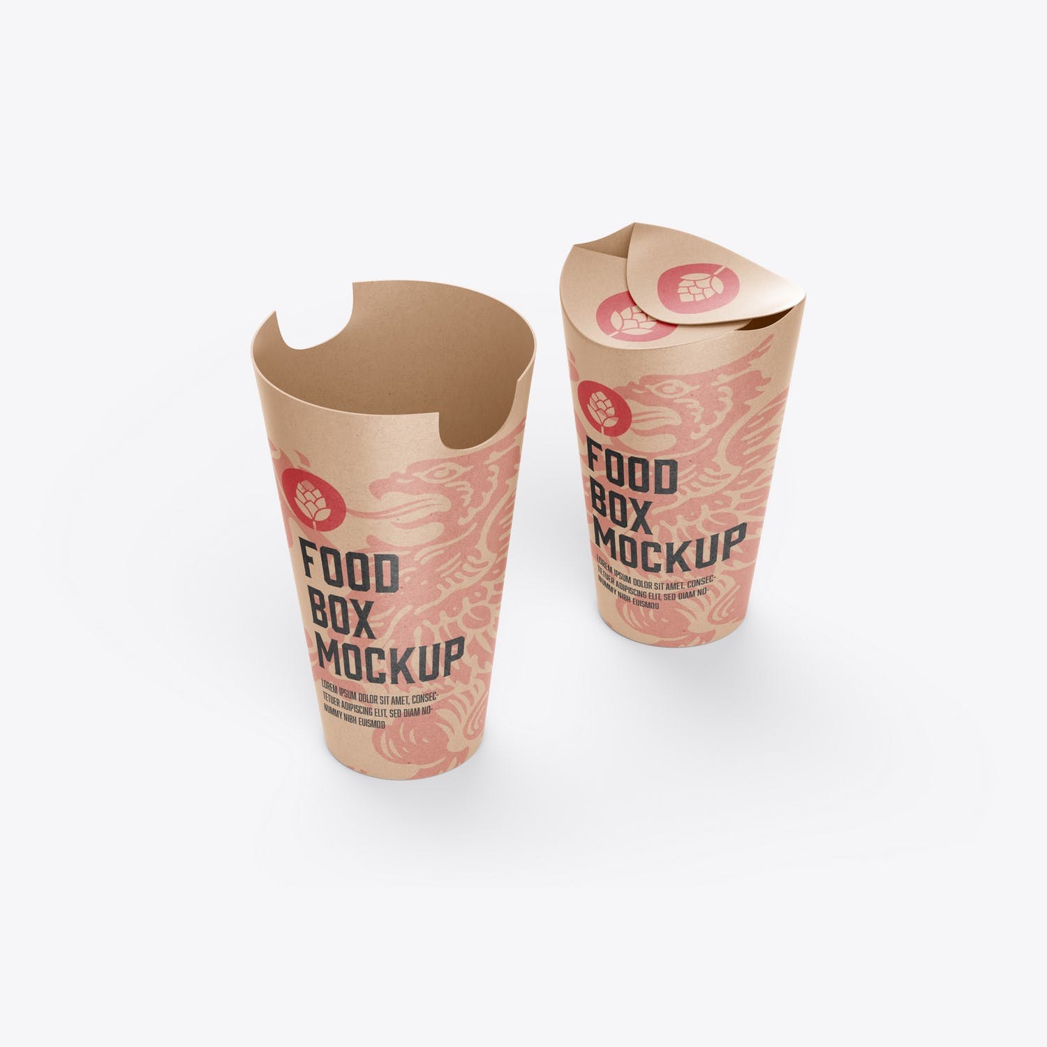 111 食品包装枕盒样机 Food Pillow Box Mockup