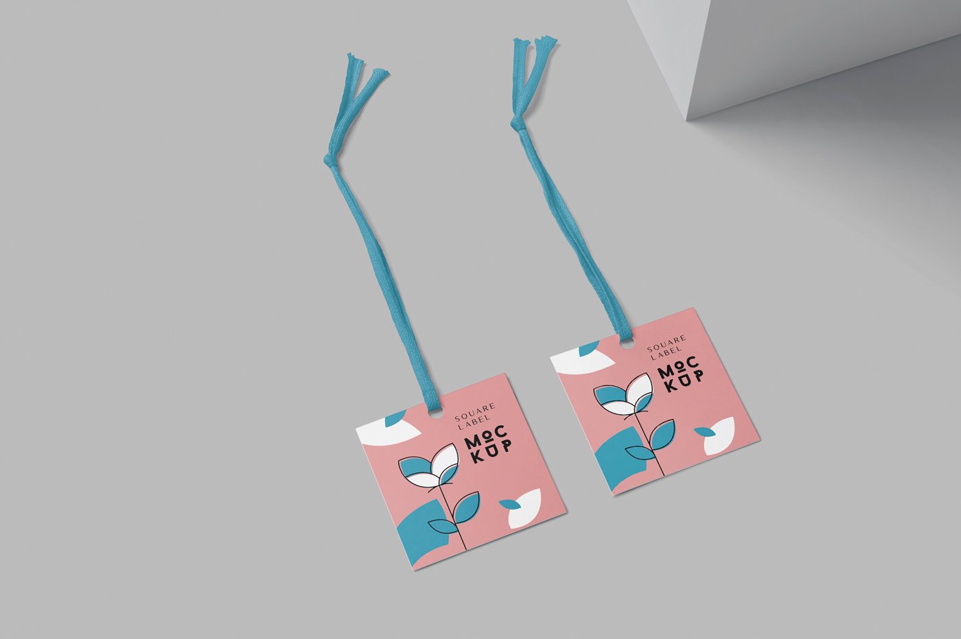 117 方形吊牌吊卡卡片模型 Square Hang Tag Mockups