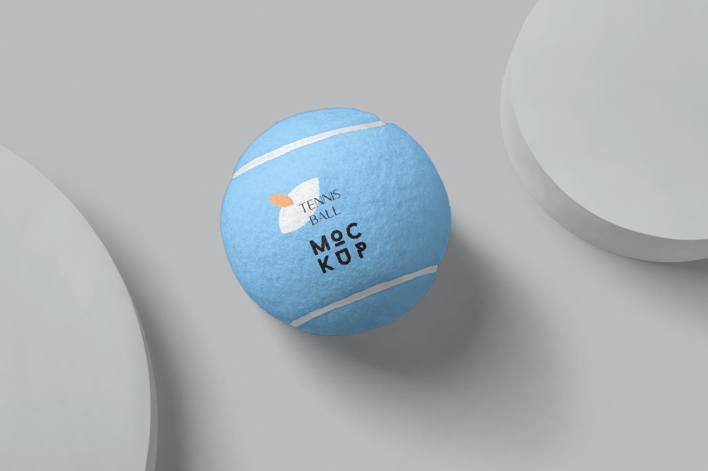 119 运动网球模型PSD样机 Tennis Ball Mockups