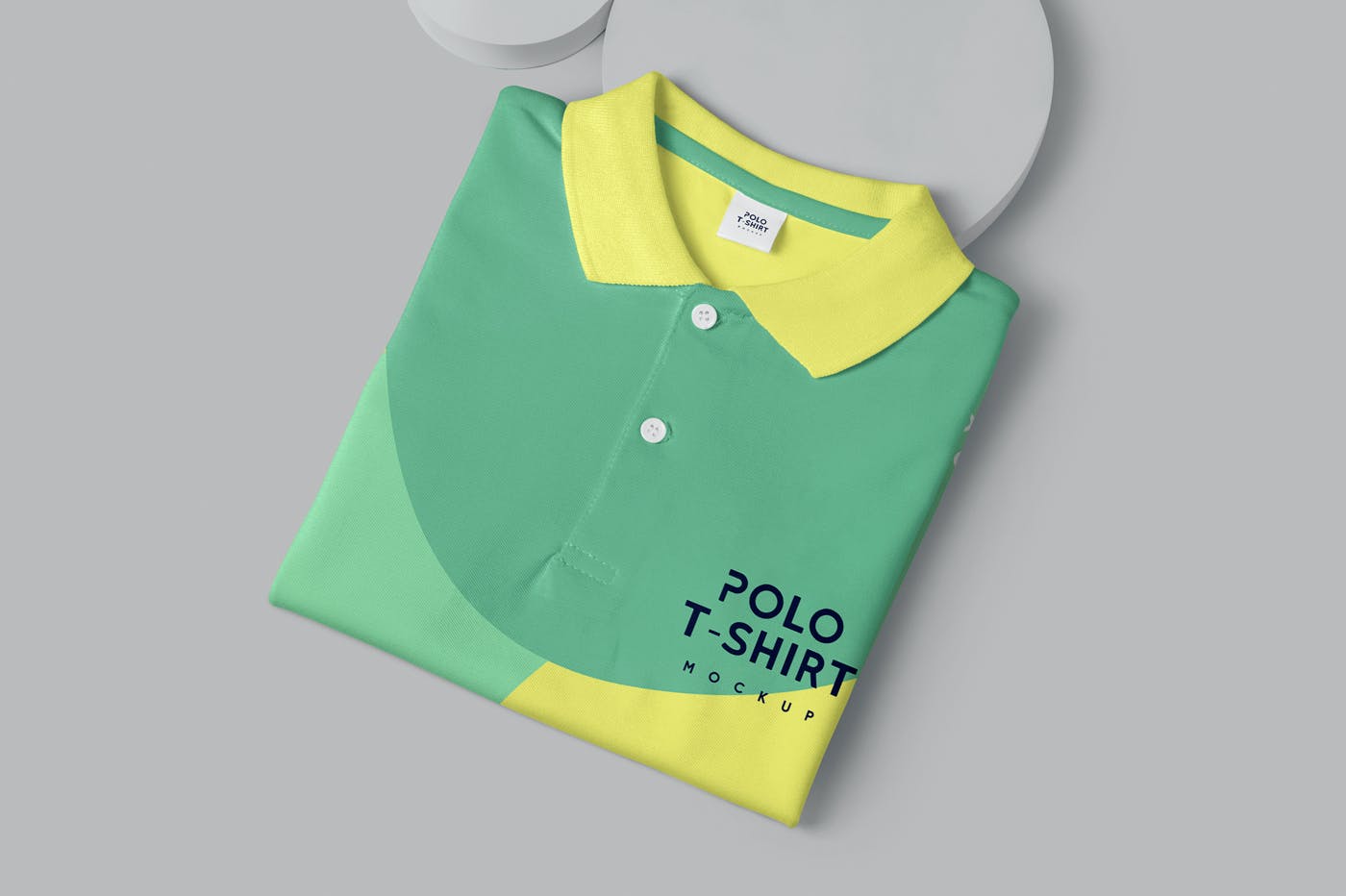 134 儿童文化衫POLO衫样机 Girls Polo Shirt Mockups