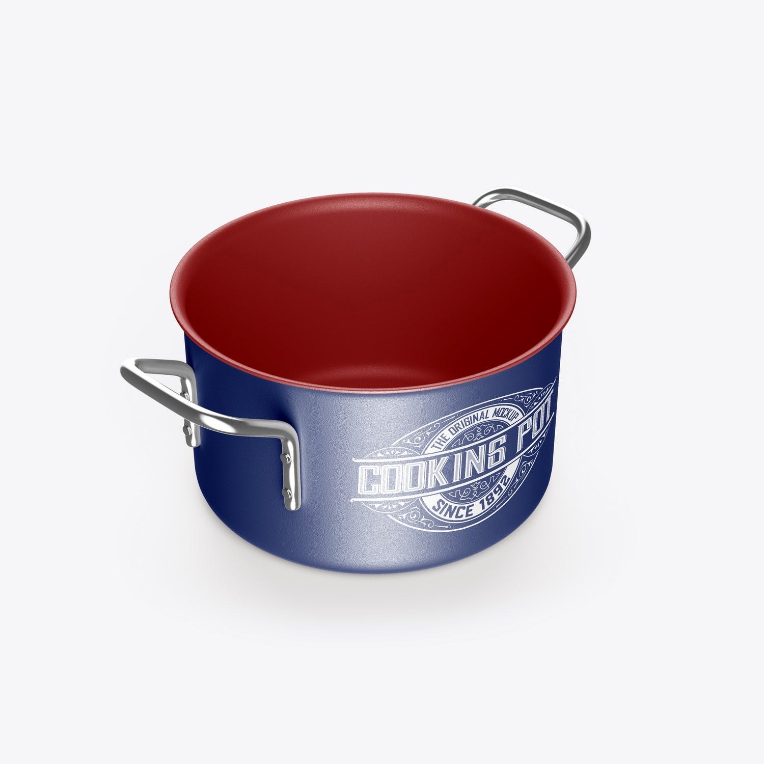 143 烹饪蒸锅产品设计样机 Cooking Pot Mockup