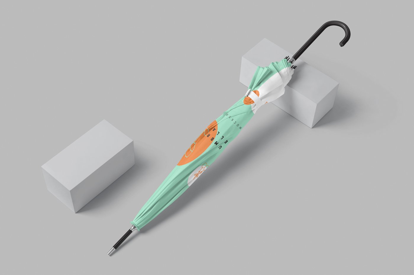 090 多角度雨伞样机 Umbrella Mockups _ 果觅网（gooodme）