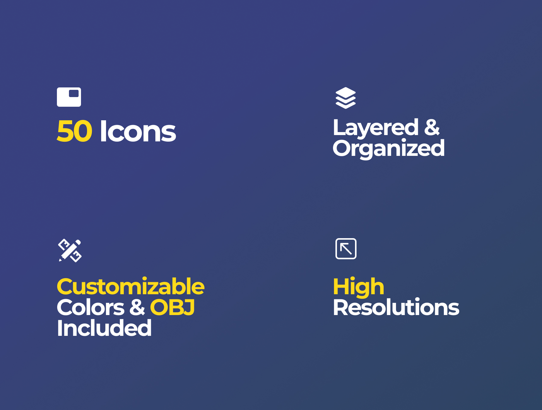 1135 50个高清优质杂货商店日常用品3D图标icon素材合集psd源文件 Reebie 3D Groceries Pack