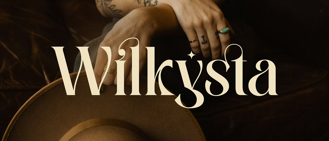 1155 复古英文装饰艺术字体 Wilkista – Stylish Ligature Typeface