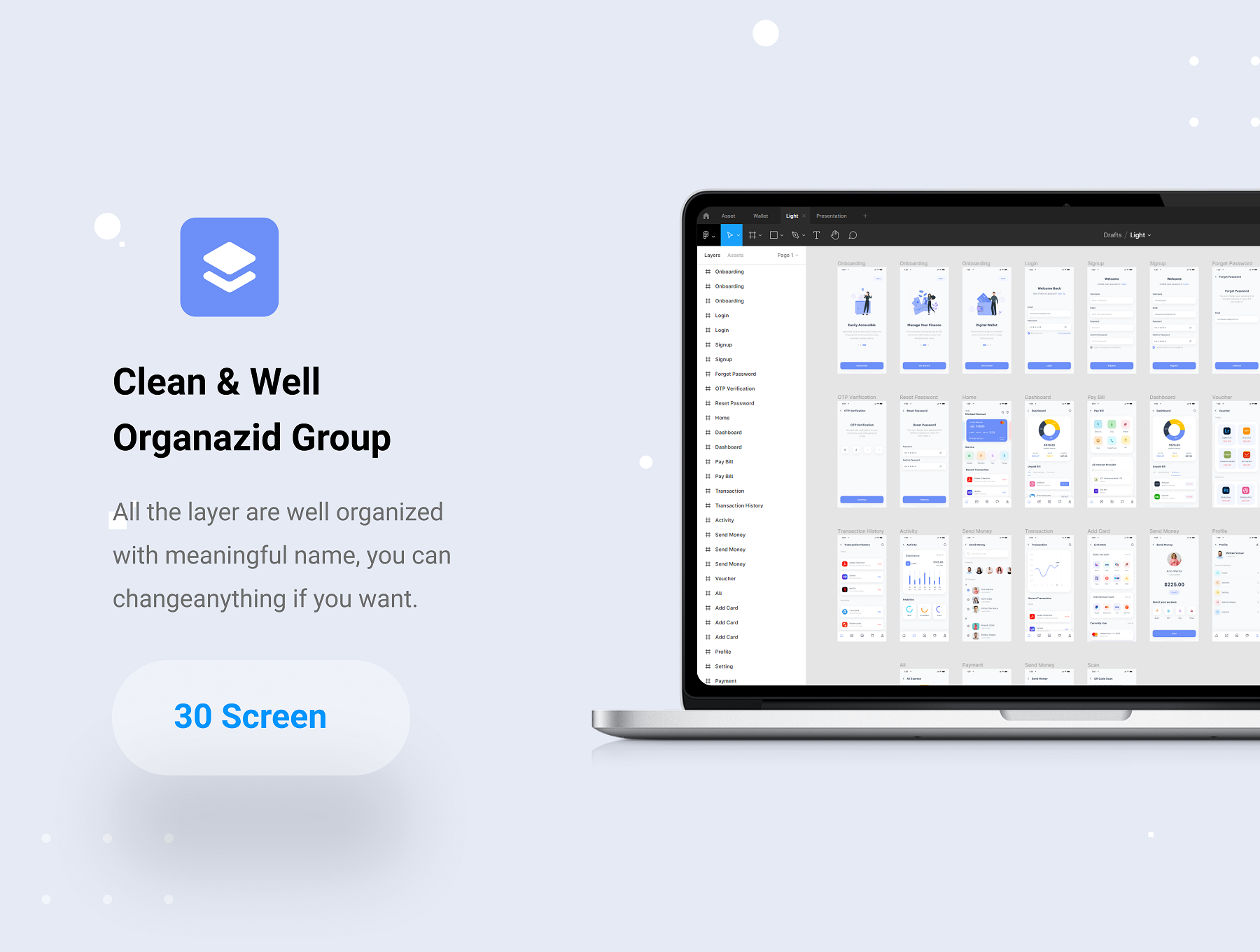 1164 金融类ui设计套件,个人银行加密货币电子钱包sketch模板 Wallet Mobile App