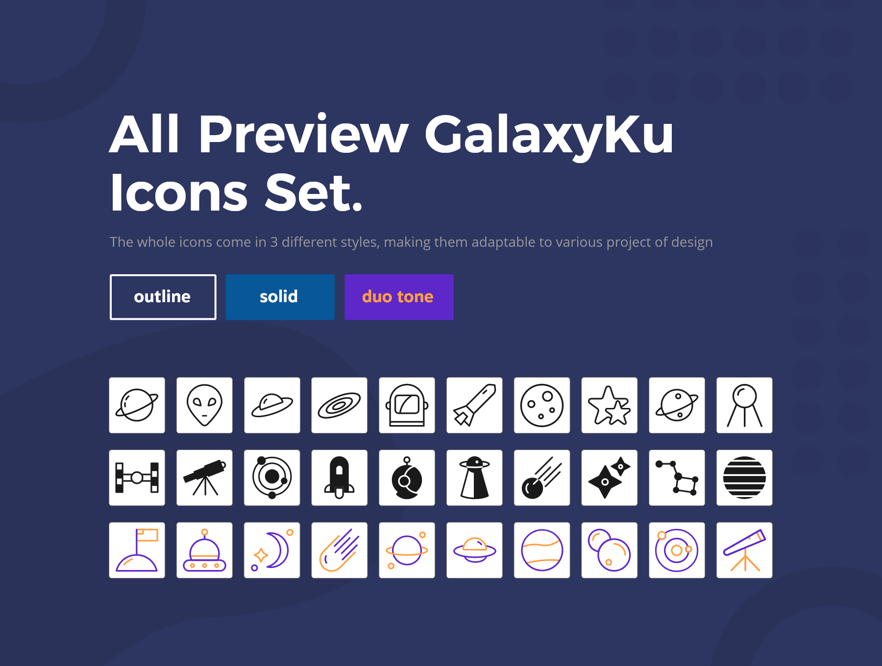 1222 30款太空系列手机icon小图标素材下载 GalaxyKu Space Icons