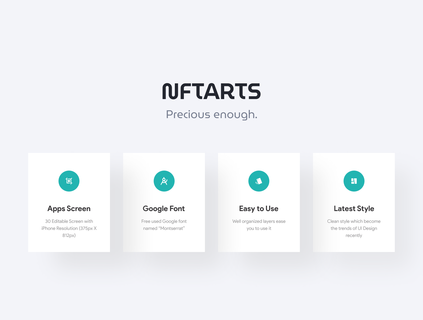1282 NFT 应用程序 UI 套件 NFTARTS – NFT Apps UI KIT