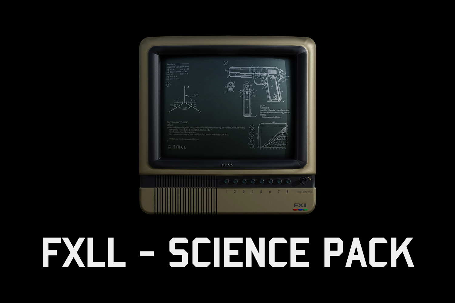 1207 高质量矢量科学线条图标武器素材 fxll – science pack