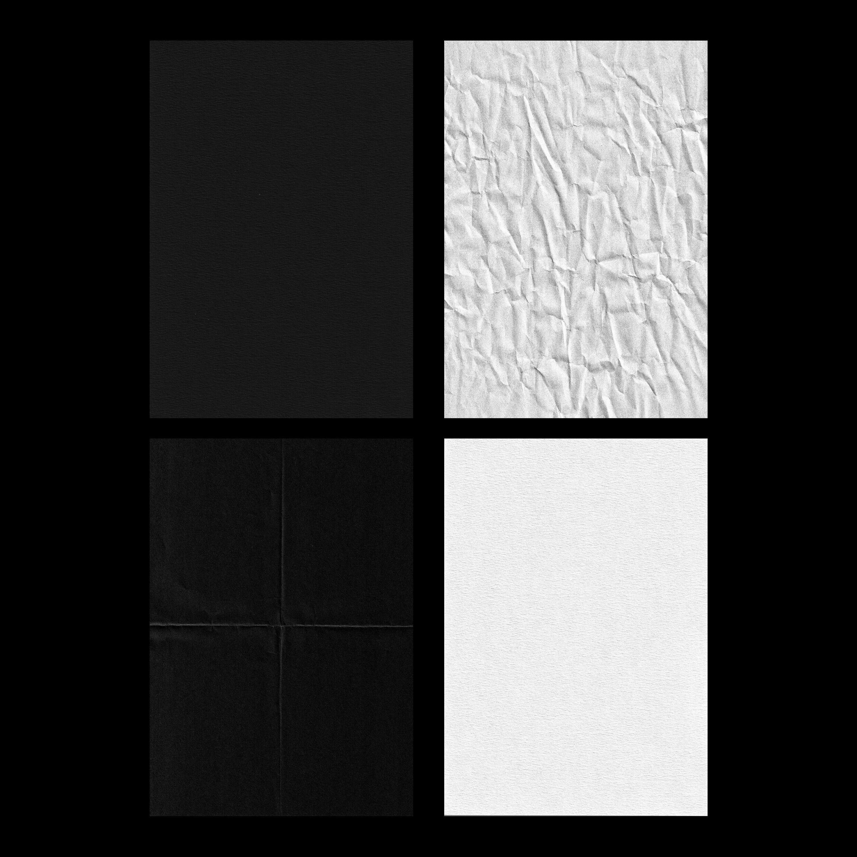 1288 4款褶皱纸张纹理背景素材 Luke Ellis – Paper Textures Pack