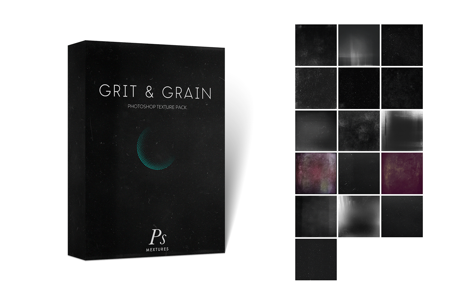 1303 16款做旧划痕背景素材图片叠加素材 Merek Davis – Mextures – Grit & Grain