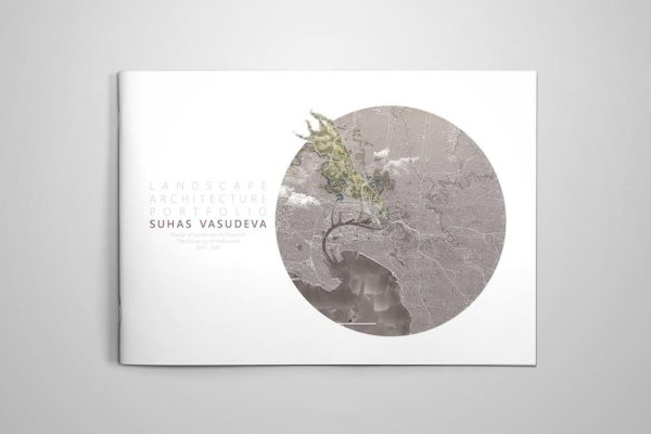 23 横版规格产品画册目录设计PS样机模板 Landscape Brochure  Catalog Mock-Up