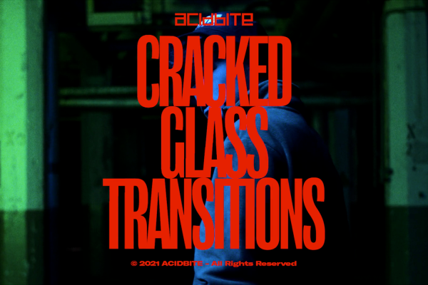 049 玻璃破碎转场效果免抠视频素材 Cracked Glass Transitions