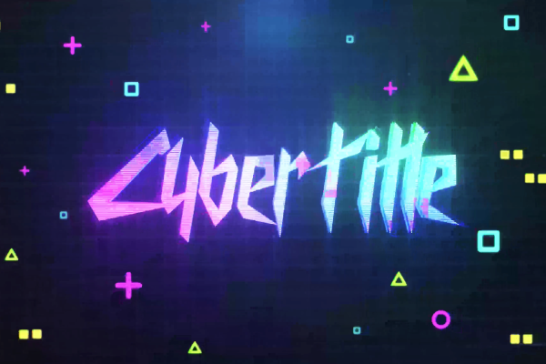 120 赛博朋克电音炫彩LOGO演绎动画AE模板 Cyberpunk Logo And Title