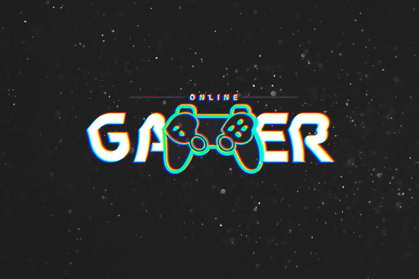 1458 倒计时故障LOGO演绎AE模板 Gamer Glitch Logo Reveal