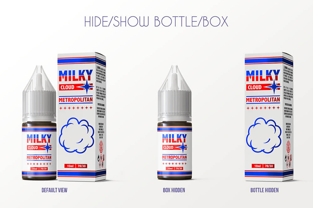 28 10ml电子烟液烟油瓶包装设计样机 (psd)eLiquid Bottle Mockup v. 10ml-C Plus