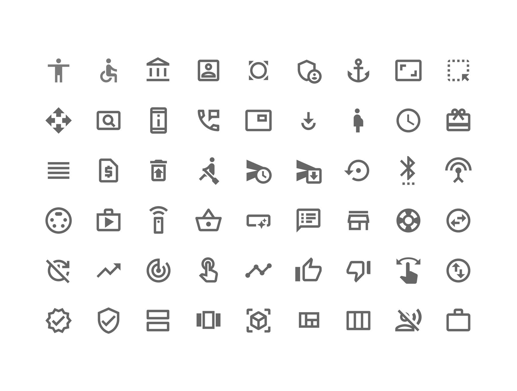 1538 7500多款Fig图标UI设计常用icon素材 +7500 Material Icons