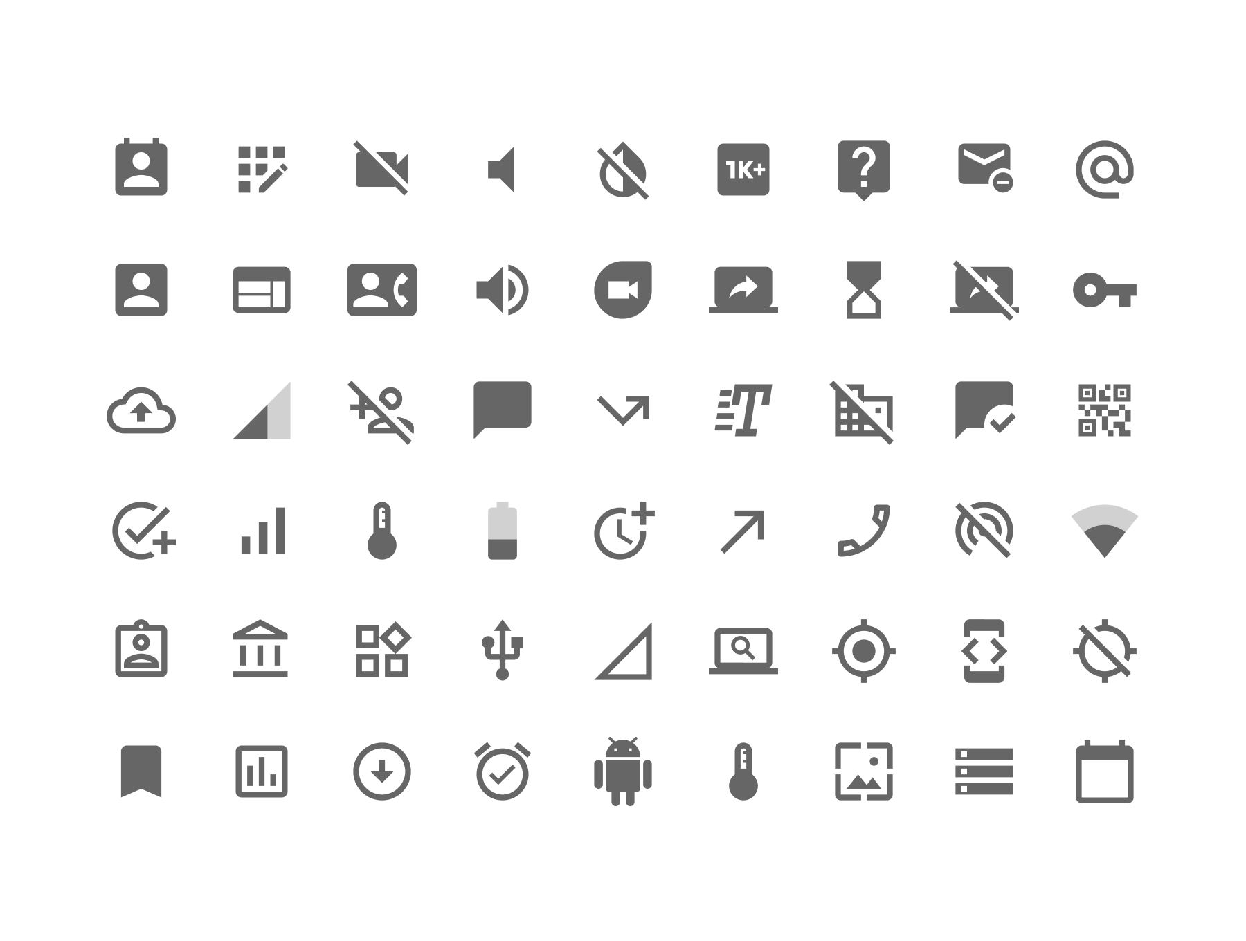 1538 7500多款Fig图标UI设计常用icon素材 +7500 Material Icons