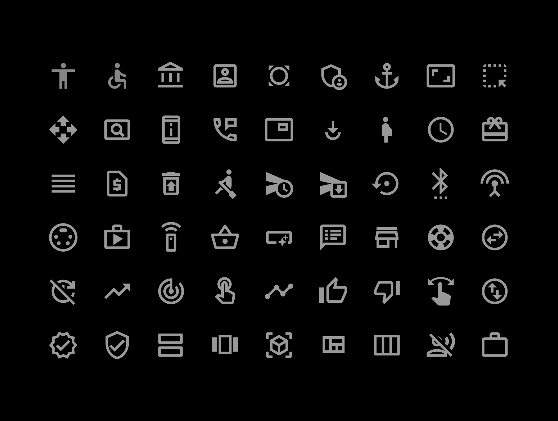 1538 7500多款Fig图标UI设计常用icon素材 +7500 Material Icons