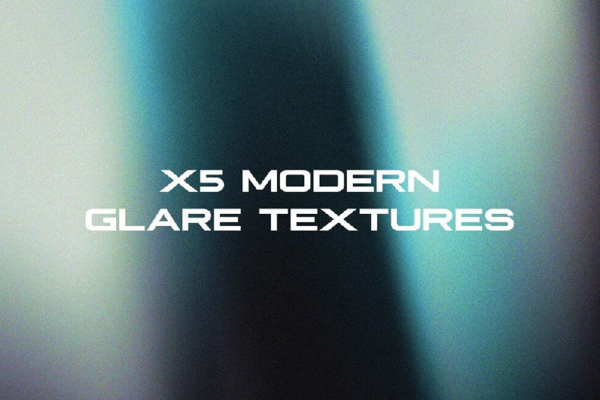1659 6款深色炫光迷幻渐变背景图片 X5 Modern Glare Textures