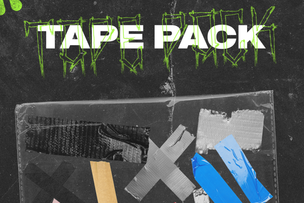 1682 20款可商用胶带贴纸皱褶废旧PNG免抠素材包 Transparent Tape Pack