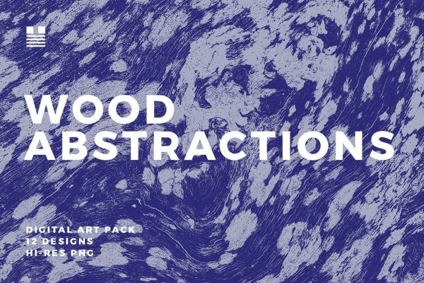 1822 12款抽象木纹背景底纹高清图片素材Wood Abstractions