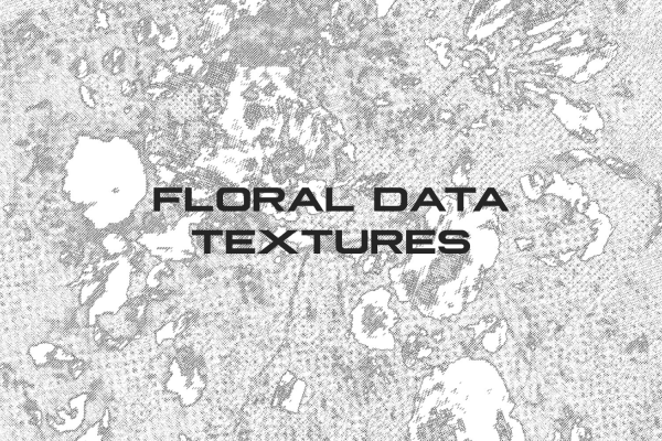 1919 8款编不出名字的高清背景叠加素材 Floral Data Textures