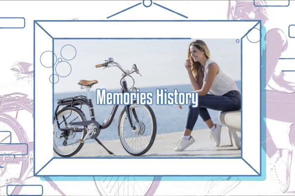 2475 雕版手绘相册AE视频模板Memories History – Gallery Slideshow