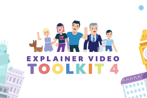 2506 扁平商务动画AE视频素材合集Explainer Video Toolkit 4
