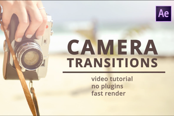 2552 相机照相模拟视频动画AE特效模版 Camera Transitions