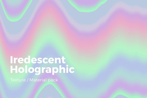 2805 9款高清虹彩全息背景纹理素材 Iridescent Holographic Texture v2-GOOODME果觅网