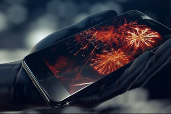 2981 科技感电子元件组成手机屏幕LOGO展示AE视频模板 Phone Reveal