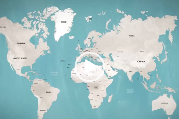 3059 世界地图标注旅行视频开场动画AE模板 World Map – For News and Documentary