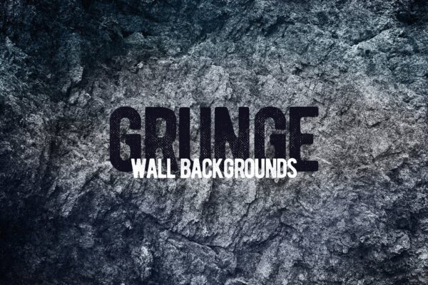 3692 10款高清岩石背景材质素材 Grunge Wall Textures
