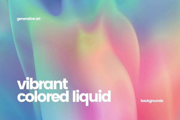 3732 10款彩虹全息渐变背景图片素材下载 Iridescent Holographic Backgrounds