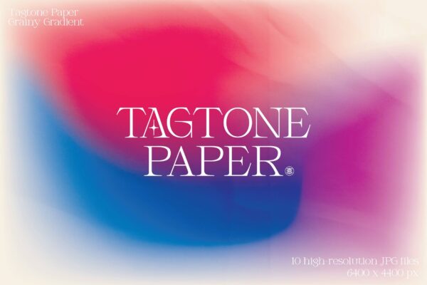 3937 10张抽象艺术海报背景叠加纹理色调渐变图片设计素材 Tagtone Paper Grainy Gradient@GOOODME.COM