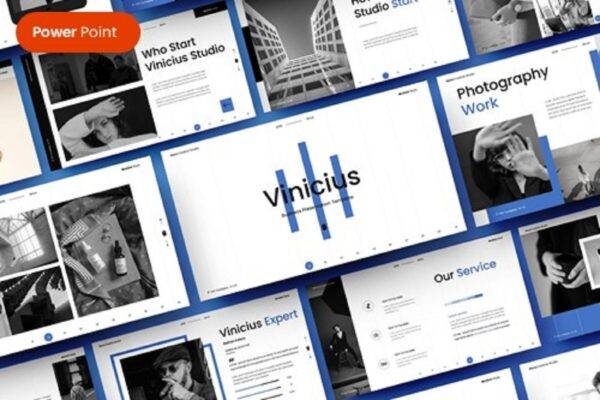 4022 简约时尚高端商务商业提案PPT幻灯片演示模板 vinicius-business-powerpoint-template