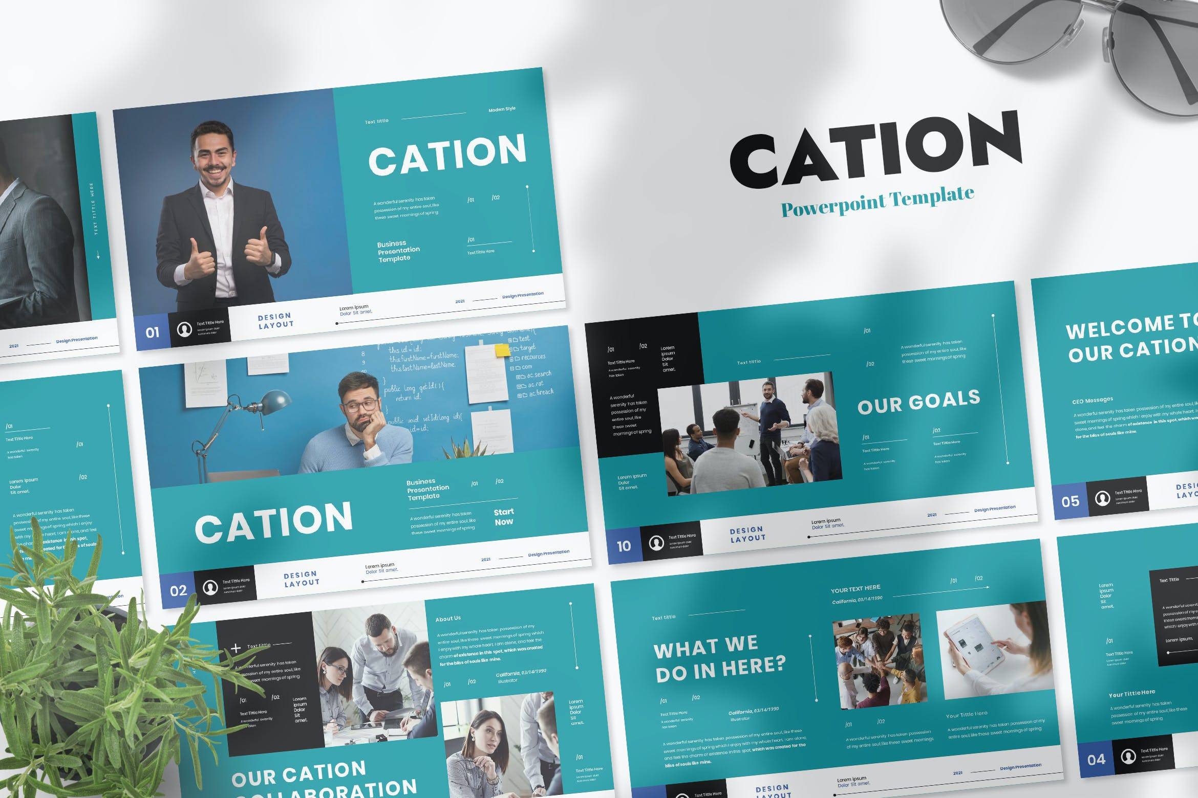 3410 创意多用途商业公司介绍课题研究演讲Keynote模板 Cation Business Presentation Keynote Template