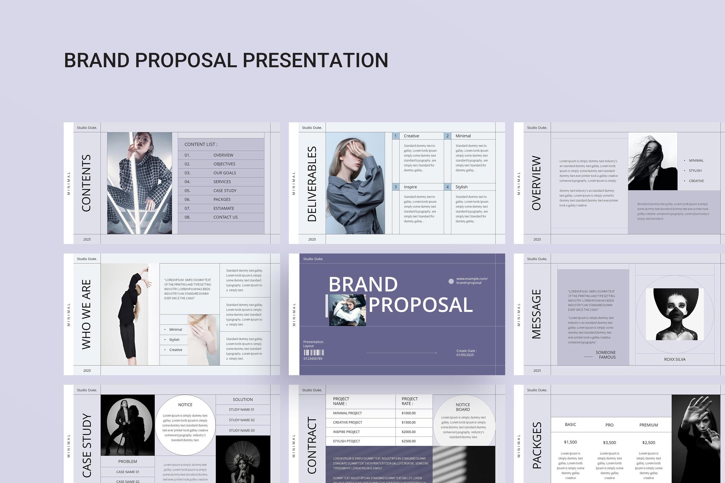 4080 时尚淡雅品牌年终销售总结财务报表数据报告Keynote模板 Brand Proposal Keynote Presentation Template@GOOODME.COM