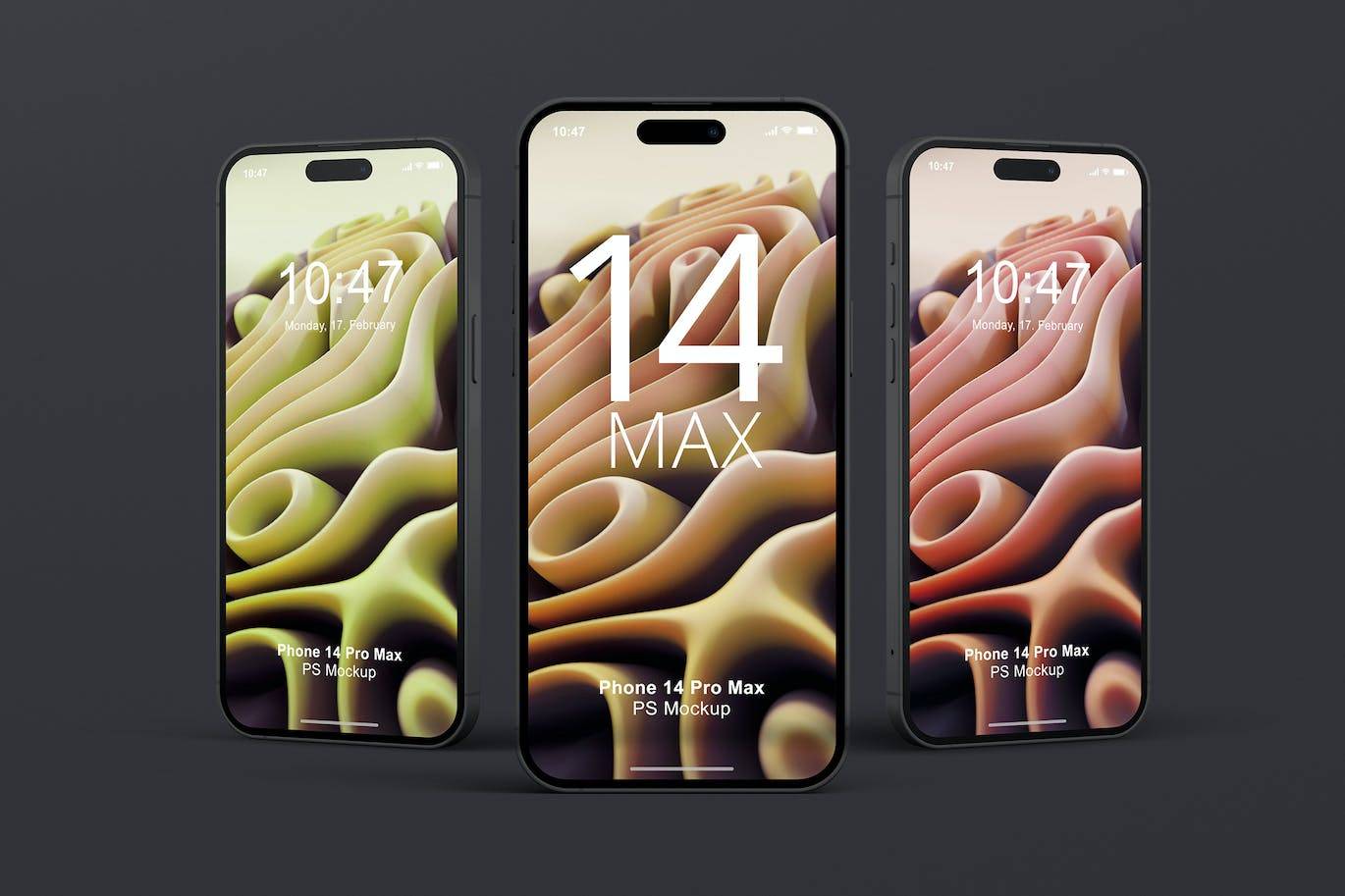 5270 多角度iPhone 14 Pro Max 手机样机合集下载phone-14-max-mockup@GOOODME.COM