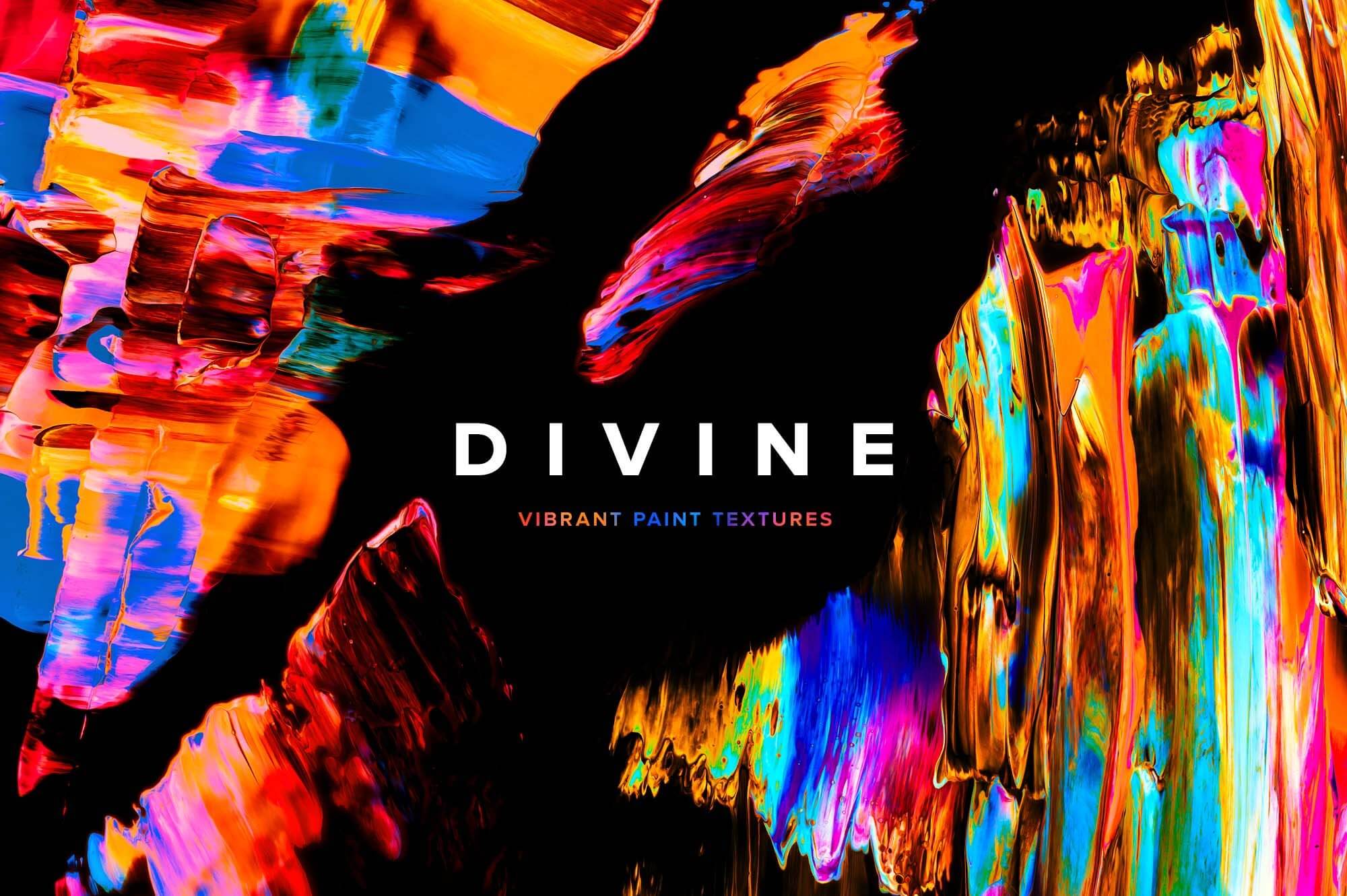 5313 活力动感多彩的油漆纹理背景图片素材-Divine Vibrant Paint Textures-Divine Vibrant Paint Textures@GOOODME.COM