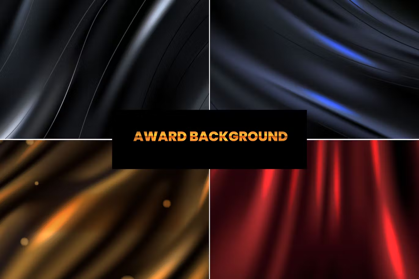 6011 高品质豪华典雅奖项背景设计素材-Award Backgrounds