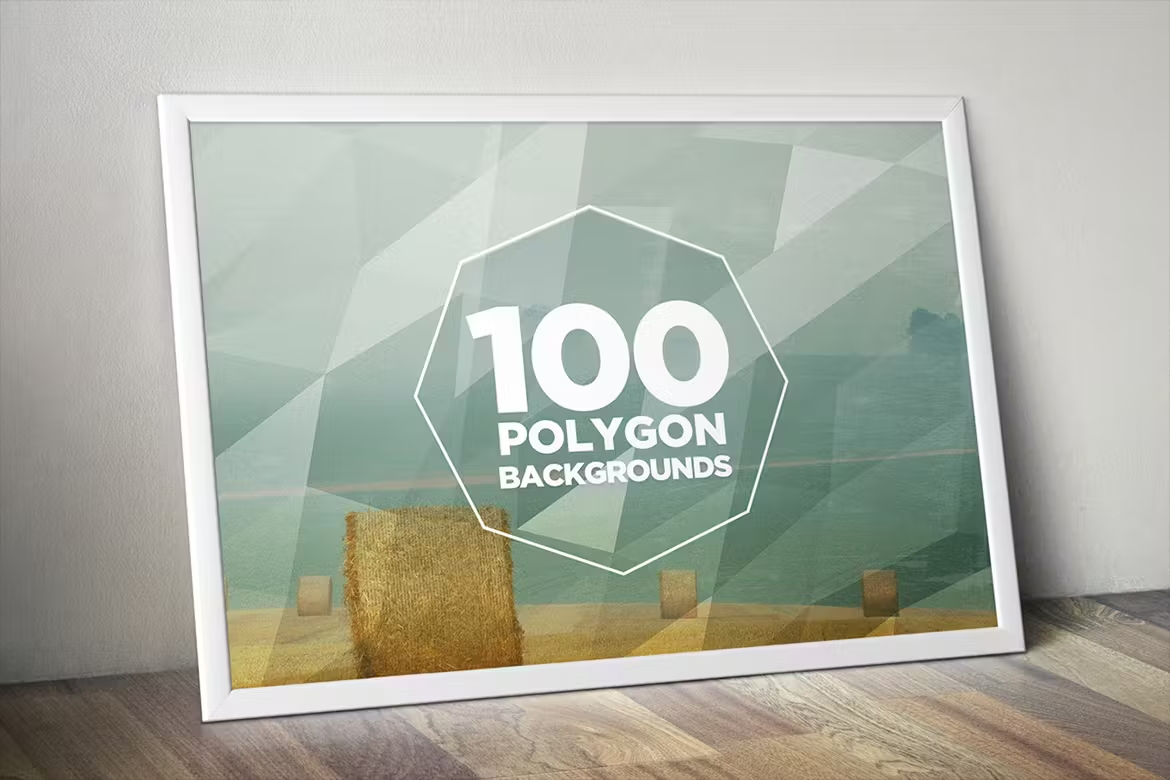 6093 100款高清几何多边形背景素材-100 Geometric Polygon Backgrounds