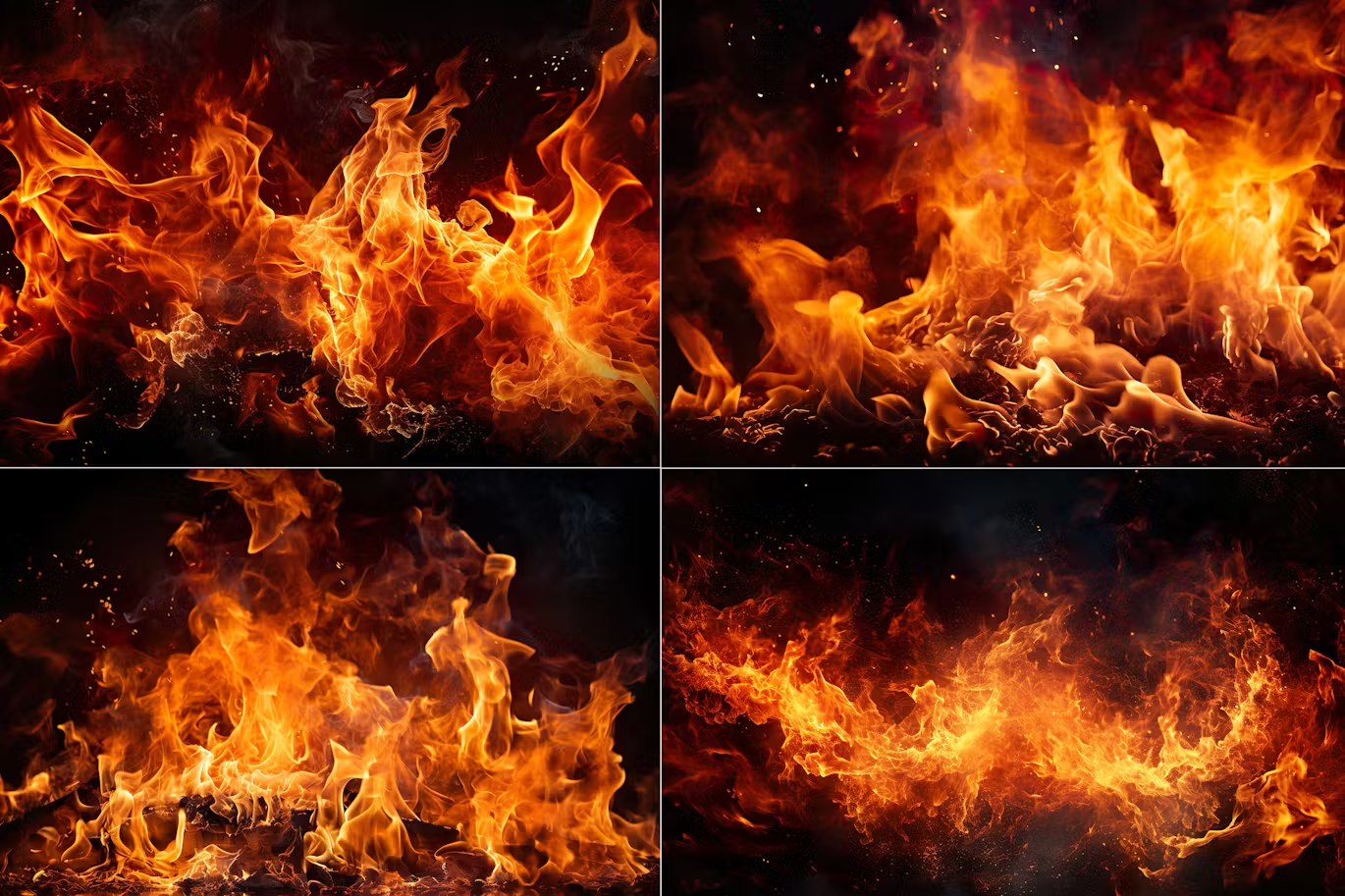 6097 高分辨率火焰背景素材-Fire Backgrounds