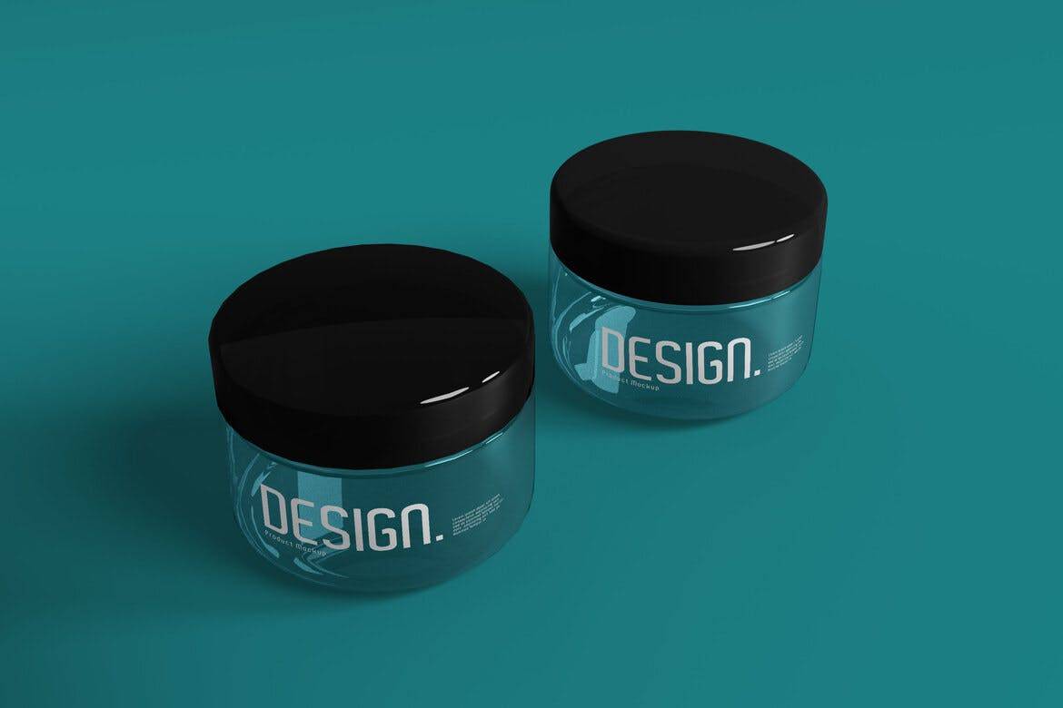 6173 创意展示化妆品罐样机-cosmetic-jar-mockup