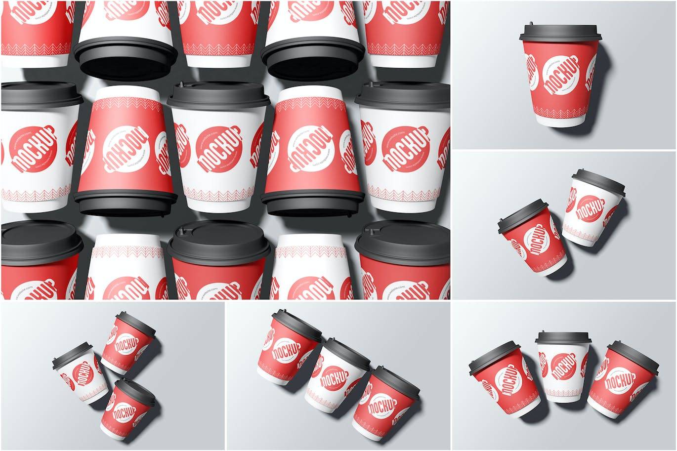 6234 创意设计定制饮料杯样机-Drink Cup Mockup