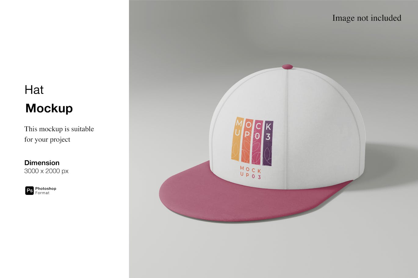 6284 时尚定制帽子样机-hat mockup